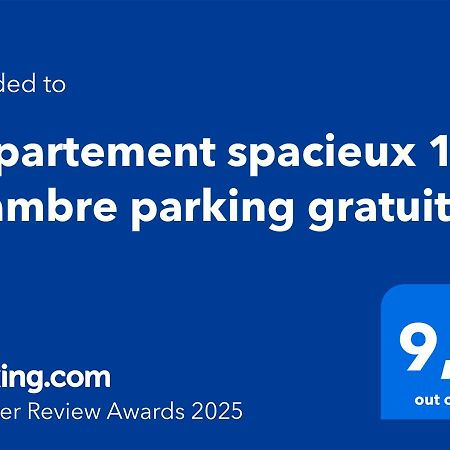 Appartement Spacieux 1 Chambre Parking Gratuit Valence  Exterior foto