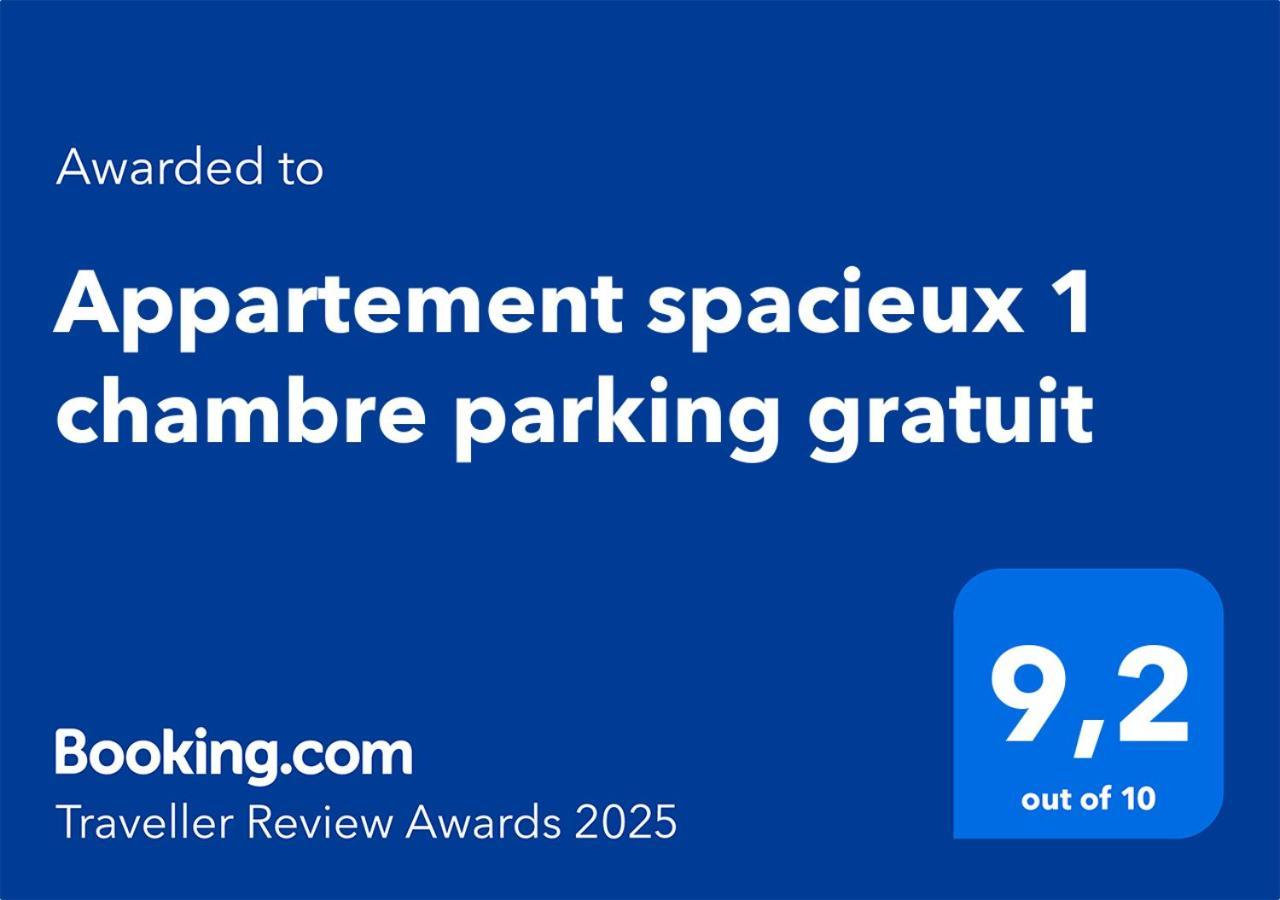Appartement Spacieux 1 Chambre Parking Gratuit Valence  Exterior foto